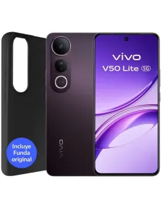 Vivo V50 Lite 5G 8GB/256GB Negro Smartphone 6.77" AMOLED 6500mAh con Buds Air 3-NTETMO3139