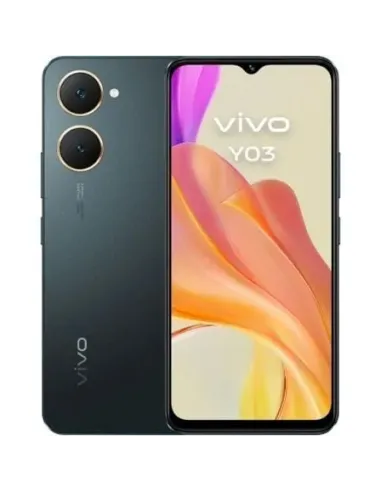 Vivo Y03 4GB-128GB Negro Espacial 6.56 Dual SIM Helio G85