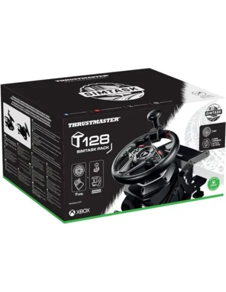 Pack Volante y Pedales Thrustmaster T128-P SimTask