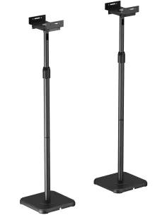 AISENS SPK09U-429  Soporte Universal de Suelo Giratorio e Inclinable para Altavoces Negro-ACCE64645