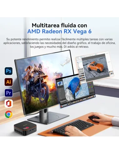 Mini PC: Blackview MP20 AMD Ryzen 3-3300U/16GB/512GB SSD W11 Pro
