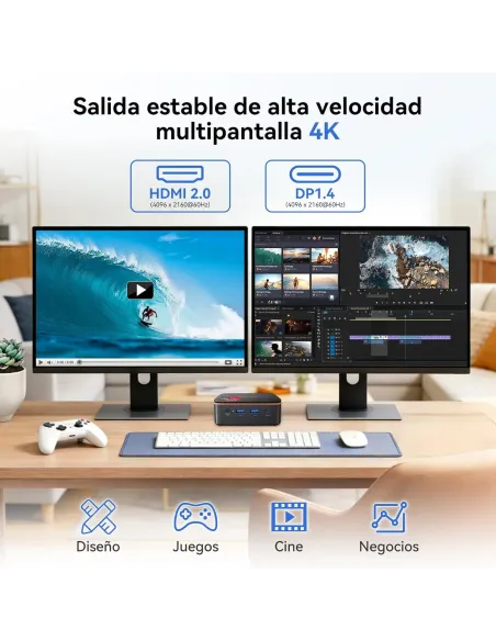 Mini PC: Blackview MP20 AMD Ryzen 3-3300U/16GB/512GB SSD W11 Pro