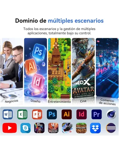 Mini PC: Blackview MP20 AMD Ryzen 3-3300U/16GB/512GB SSD W11 Pro