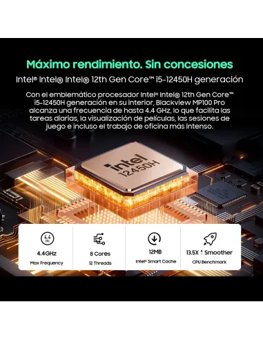 Mini PC Blackview MP100 Pro Intel Core i5-12450H