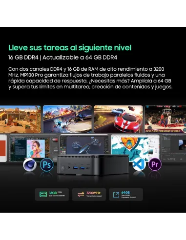 Mini PC Blackview MP100 Pro Intel Core i5-12450H