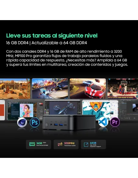 Mini PC Blackview MP100 Pro Intel Core i5-12450H