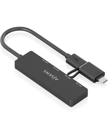 Hub USB AISENS A109-0987 4 puertos para USB-C