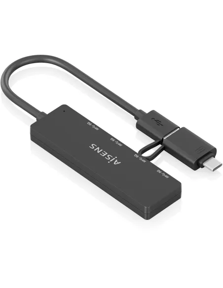 Hub USB AISENS A109-0987 4 puertos para USB-C