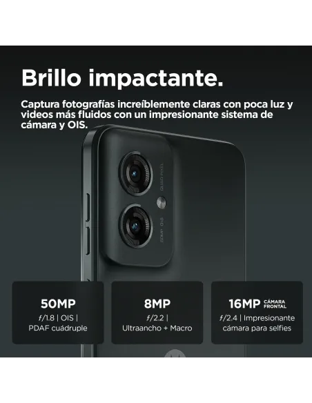 Smartphone Motorola Moto G55 5G 8GB/256GB Gris