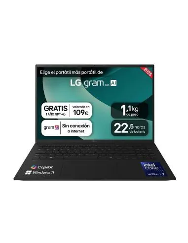 Portátil para productividad LG gram 16Z90T-V.AP88B