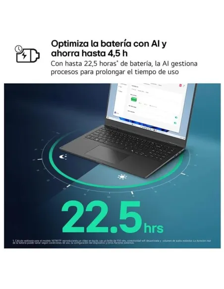 Portátil para productividad LG gram 16Z90T-V.AP88B