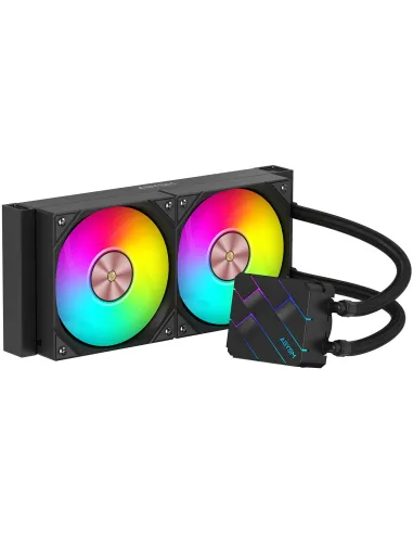 ABYSM Oceanic Tide 240 Black de 2 Ventiladores