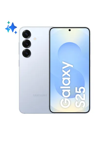 Samsung Galaxy S25 5G 12GB/256GB IcyBlue y Protector PanzerGlass