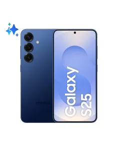 Samsung Galaxy S25 5G 12GB/256GB Azul Marino y Protector Panzer Glass