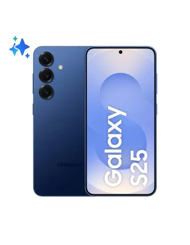 Samsung Galaxy S25 5G 12GB/256GB Azul Marino y Protector Panzer Glass