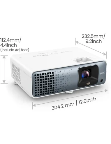 Proyector Láser 4K BenQ TK710 9H.JSJ77.1JE Negro HDR y eARC