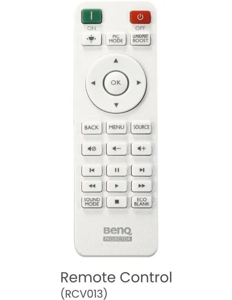 Proyector Láser 4K BenQ TK710 9H.JSJ77.1JE Negro HDR y eARC