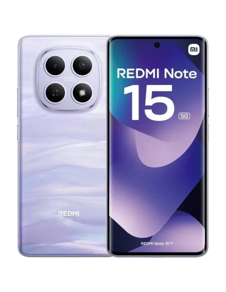 Xiaomi Redmi Note 15 5G 8GB/256GB Púrpura 6.77" AMOLED 120Hz Dual SIM Cámara 108MP HyperOS 2