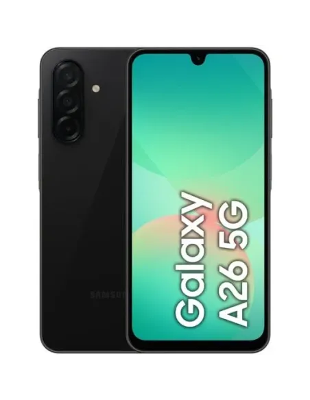 Samsung Galaxy A26 5G 8GB-256GB Negro y Protector SAFE