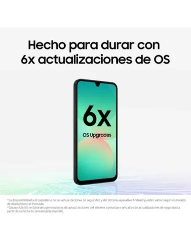 Samsung Galaxy A26 5G 8GB/256GB Negro y Protector SAFE