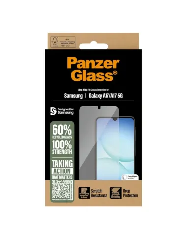 Samsung Galaxy A17 5G 8GB/256G Negro Protector PanzerGlass