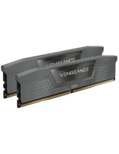 Corsair VENGEANCE RGB DDR5 16GB (2x8GB) 5200MT/s CL40 Gris Intel XMP 3.0 AMD EXPO (CMH16GX5M2B5200Z40)