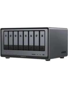 UGREEN NASync DXP8800 Plus NAS de Escritorio de 8 bahías 10GbE Intel Core i5-1235U/8GB DDR5/128GB SSD y 2 Ranuras M.2 NVMe-1404544