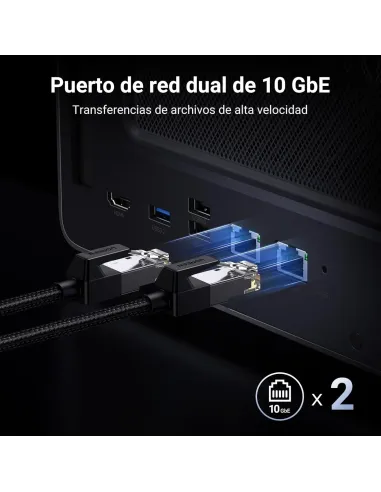 NAS de Escritorio UGREEN NASync DXP8800 Plus 8 bahías 10GbE