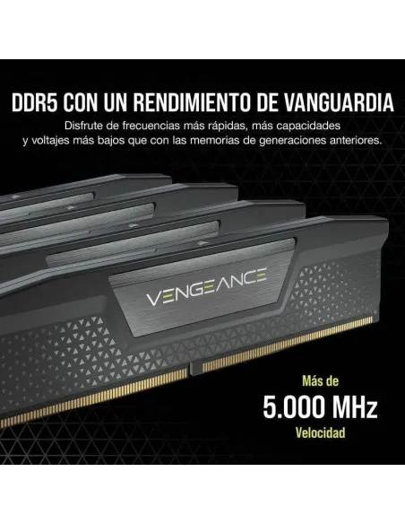 Corsair Vengeance DDR5 16GB (2x8GB) 6000MT/s CL36 Negro