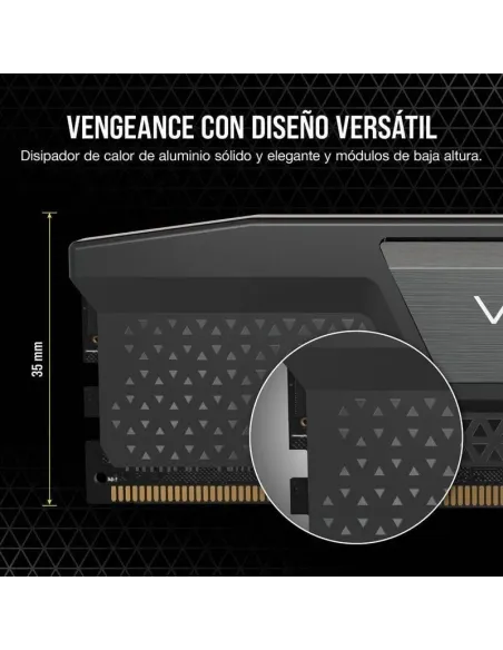 Corsair Vengeance DDR5 16GB (2x8GB) 6000MT/s CL36 Negro