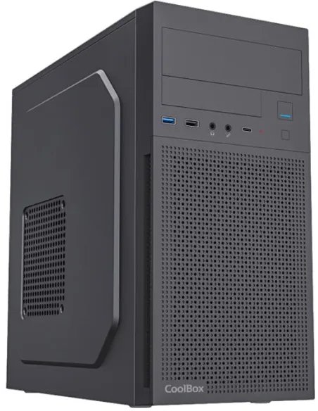 Coolbox M680 USB-C con Fuente de alimentación Basic500GR ATX de 500W