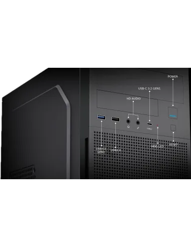 Caja micro ATX: CoolBox M680 con USB-C frontal