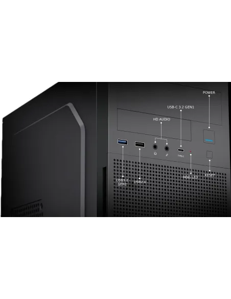 Caja micro ATX: CoolBox M680 con USB-C frontal