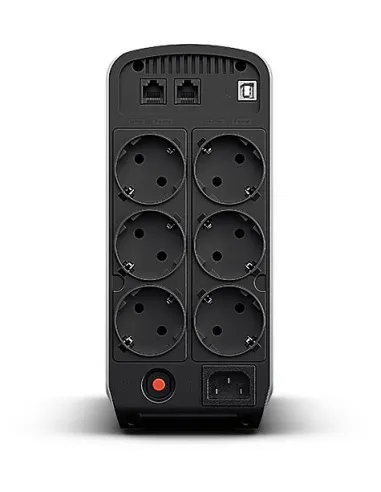 UPS: CyberPower CP900EPFCLCD con 6 Schuko y AVR