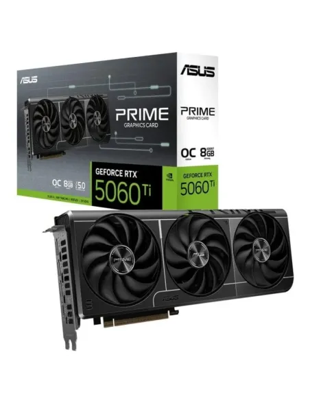 ASUS PRIME GeForce RTX 5060 Ti OC Edition 8GB GDDR7 Reflex 2 RTX AI DLSS4