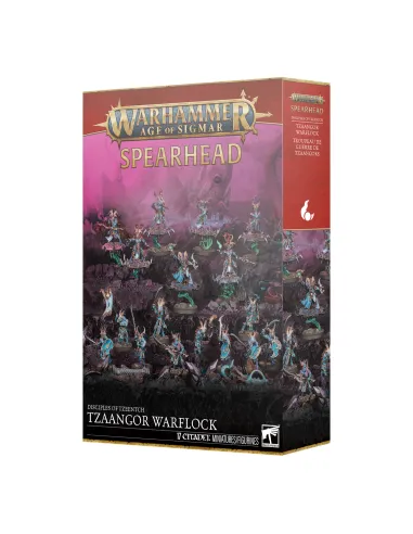 Punta de lanza Bandada de guerra Tzaangor Spearhead Tzaangor Warflock Disciples of Tzeentch Age of Sigmar