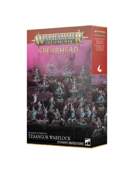 Punta de lanza Bandada de guerra Tzaangor Spearhead Tzaangor Warflock Disciples of Tzeentch Age of Sigmar