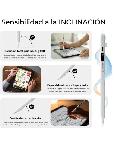 Lápiz digital: SUBBLIM NoteFlow Pen para iPad 2018+