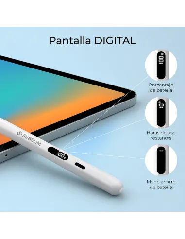 Lápiz digital: SUBBLIM NoteFlow Pen para iPad 2018+