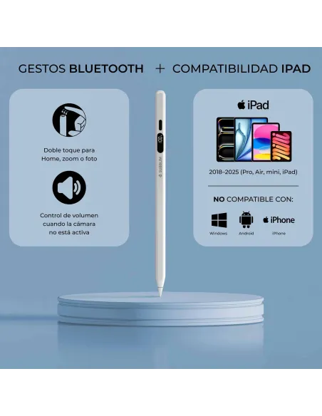 Lápiz digital: SUBBLIM NoteFlow Pen para iPad 2018+