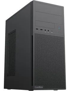 CoolBox A780 Torre Compacta con USB-C y Fuente de Alimentación Basic500 500W Incluida-ICACSM0902