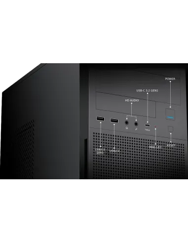 Caja PC ATX: CoolBox A780 con USB-C y fuente 500W