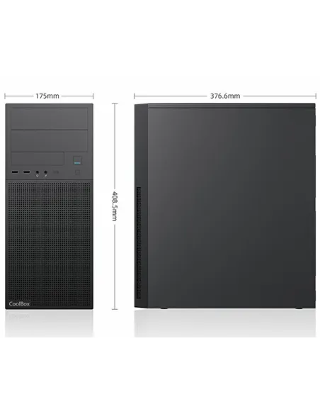 Caja PC ATX: CoolBox A780 con USB-C y fuente 500W
