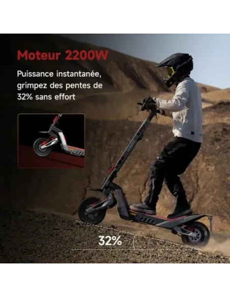 Patinete NAVEE XT5 Pro con ruedas 12 tubeless