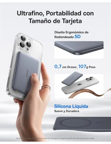 Power bank: Baseus PicoGo AM41 magnética ultrafina