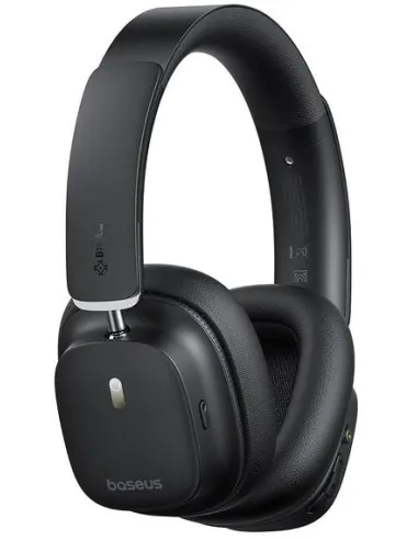 Auriculares Baseus Bowie 30 Max Negros con ANC y jack 3,5