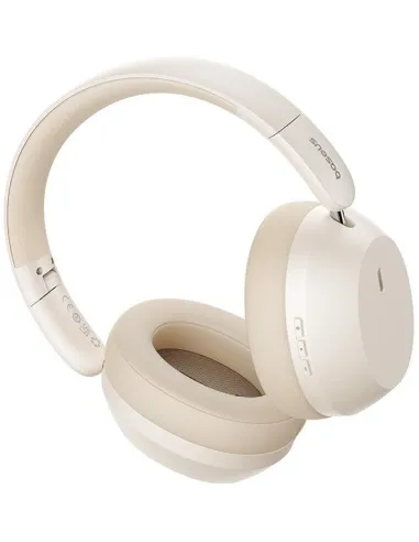 Auriculares: Baseus Bass 35 Max Beige diadema