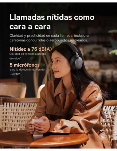 Auriculares Baseus Inspire XH1 Negros con ANC y LDAC