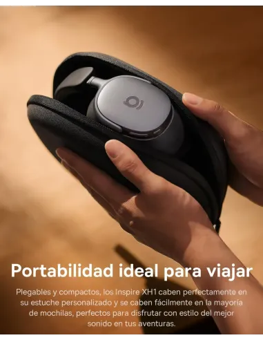 Auriculares Baseus Inspire XH1 Negros con ANC y LDAC