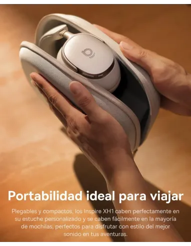 Baseus Inspire XH1 Blancos con ANC y Bluetooth 6.1